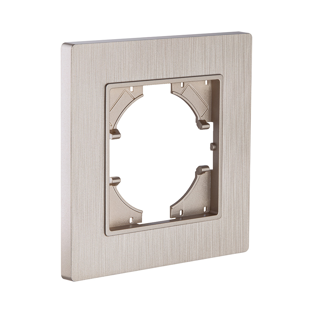 Рамка 1-постовая, золотой Kollinger Eleganz Plex EP1GD в #REGION_NAME_DECLINE_PP#