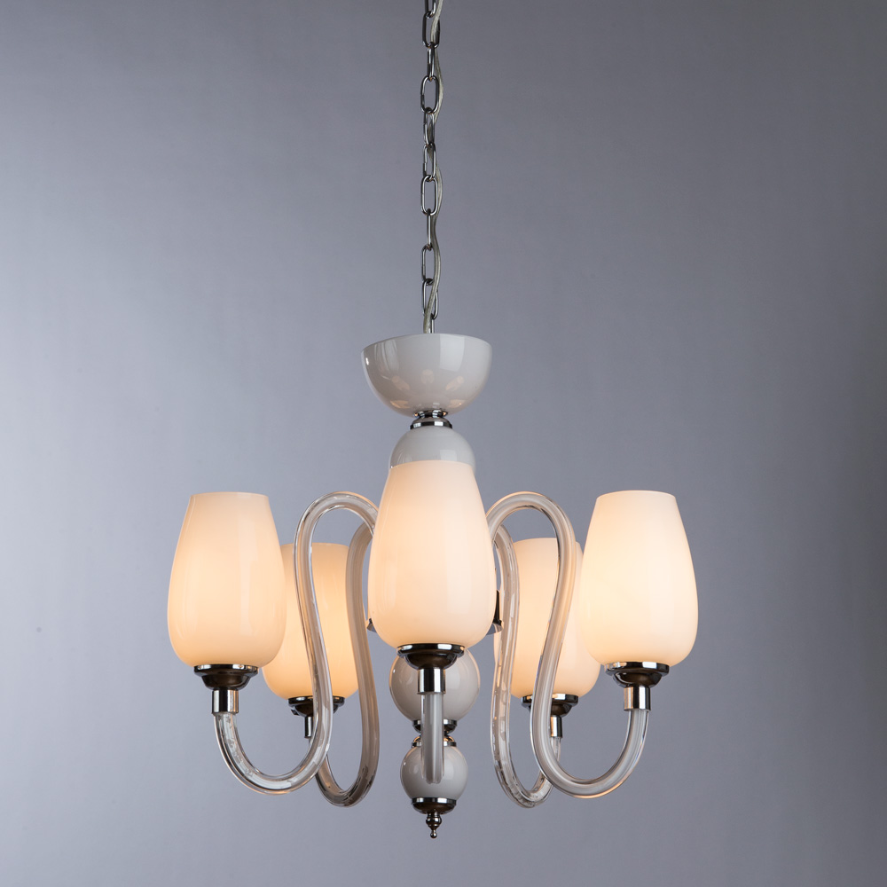 Подвесная люстра Arte Lamp 96 A1404LM-5WH в Санкт-Петербурге