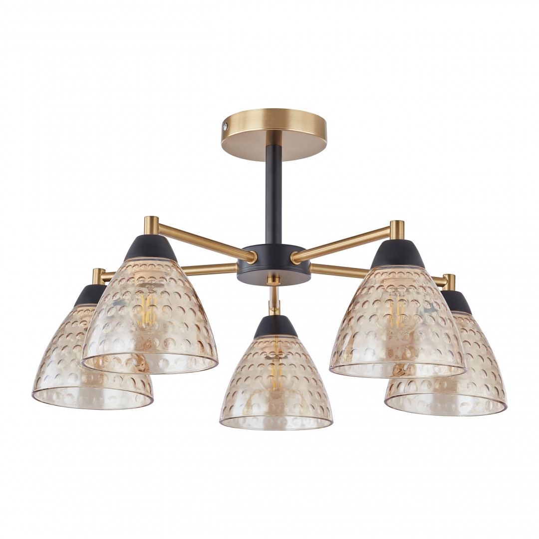 Потолочная люстра Arte Milano Napoli 330754/5 BK+AB в #REGION_NAME_DECLINE_PP#