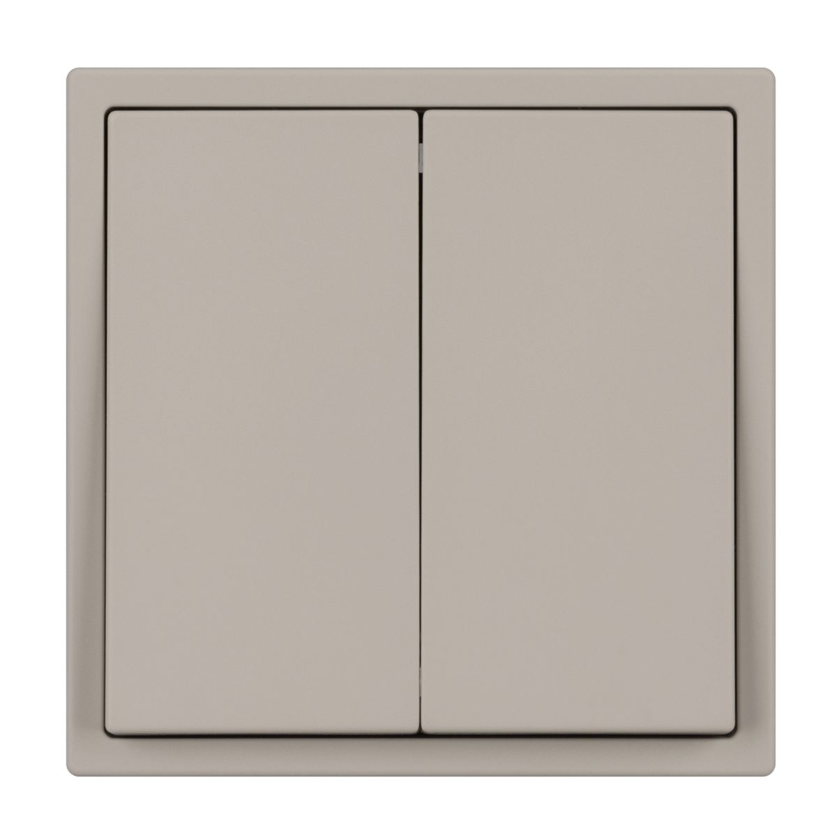 Механизм выключателя двухклавишный перекрёстный Arlight SWT-NOBE-MKX2-SFPL-CA (230V, 10A) (Кашемир) 061791 в Санкт-Петербурге