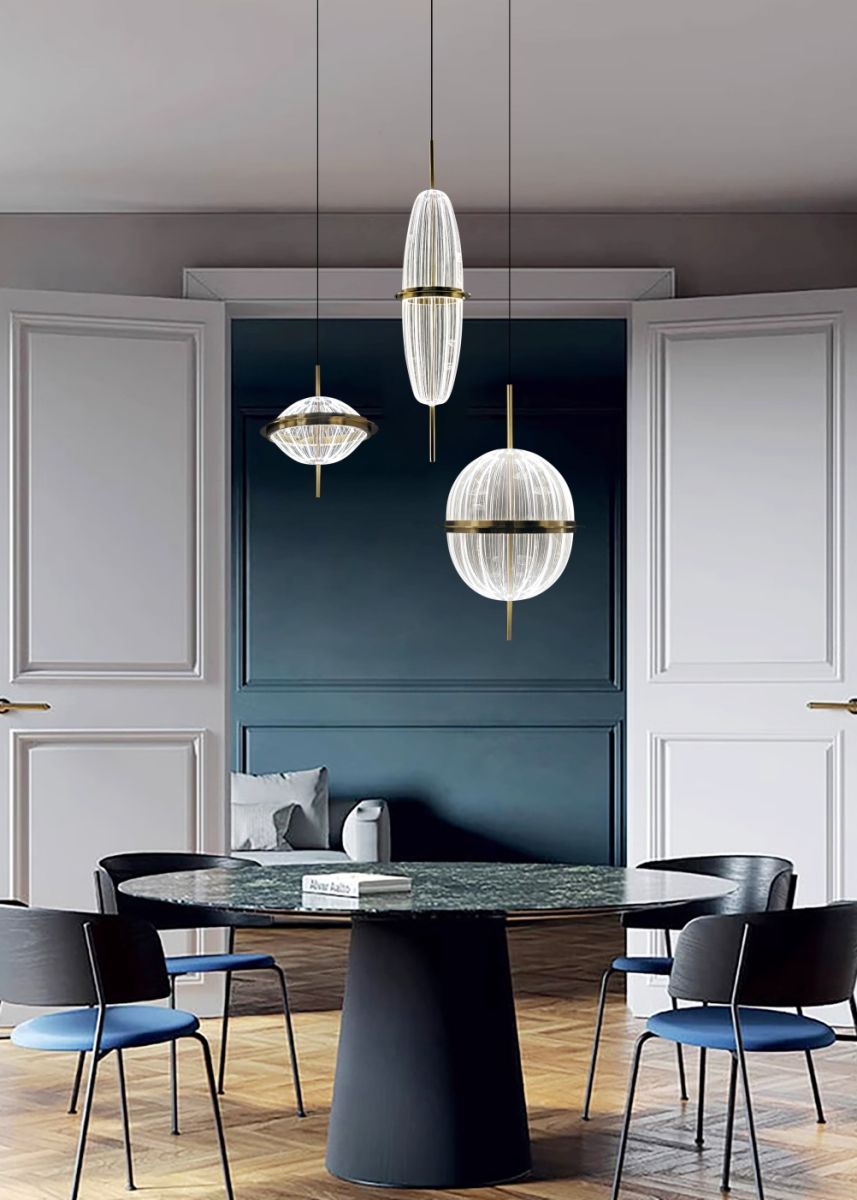 Подвесной светильник Delight Collection 8631P/C gold/clear в Санкт-Петербурге