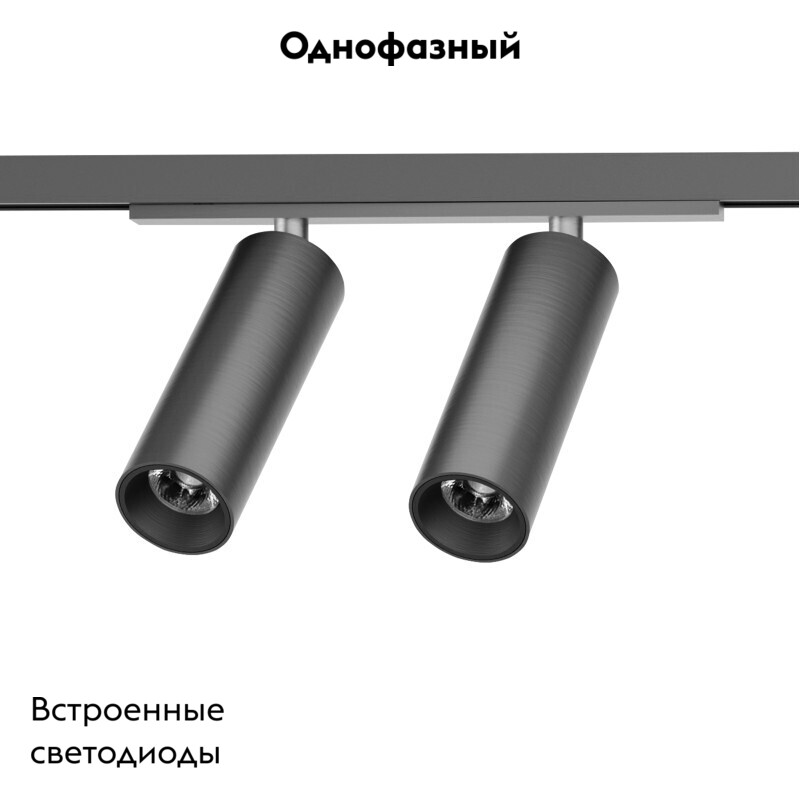 Трековый однофазный светильник Denkirs Shine spot DK5742-DN в Санкт-Петербурге