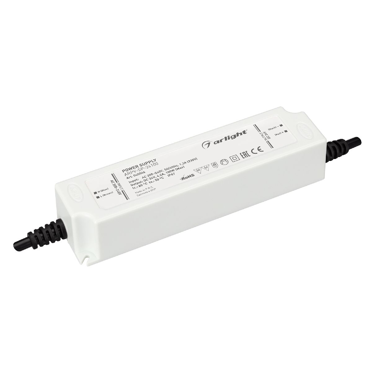 Блок питания Arlight ARPV-SP-24100 (24V, 4.2A, 100W) 040046 в #REGION_NAME_DECLINE_PP#