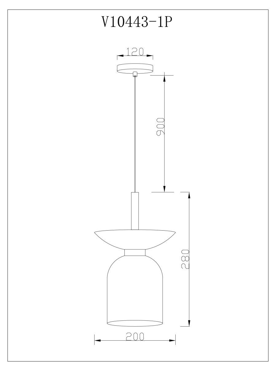Подвесной светильник Moderli Lecce V11554-1P в Санкт-Петербурге