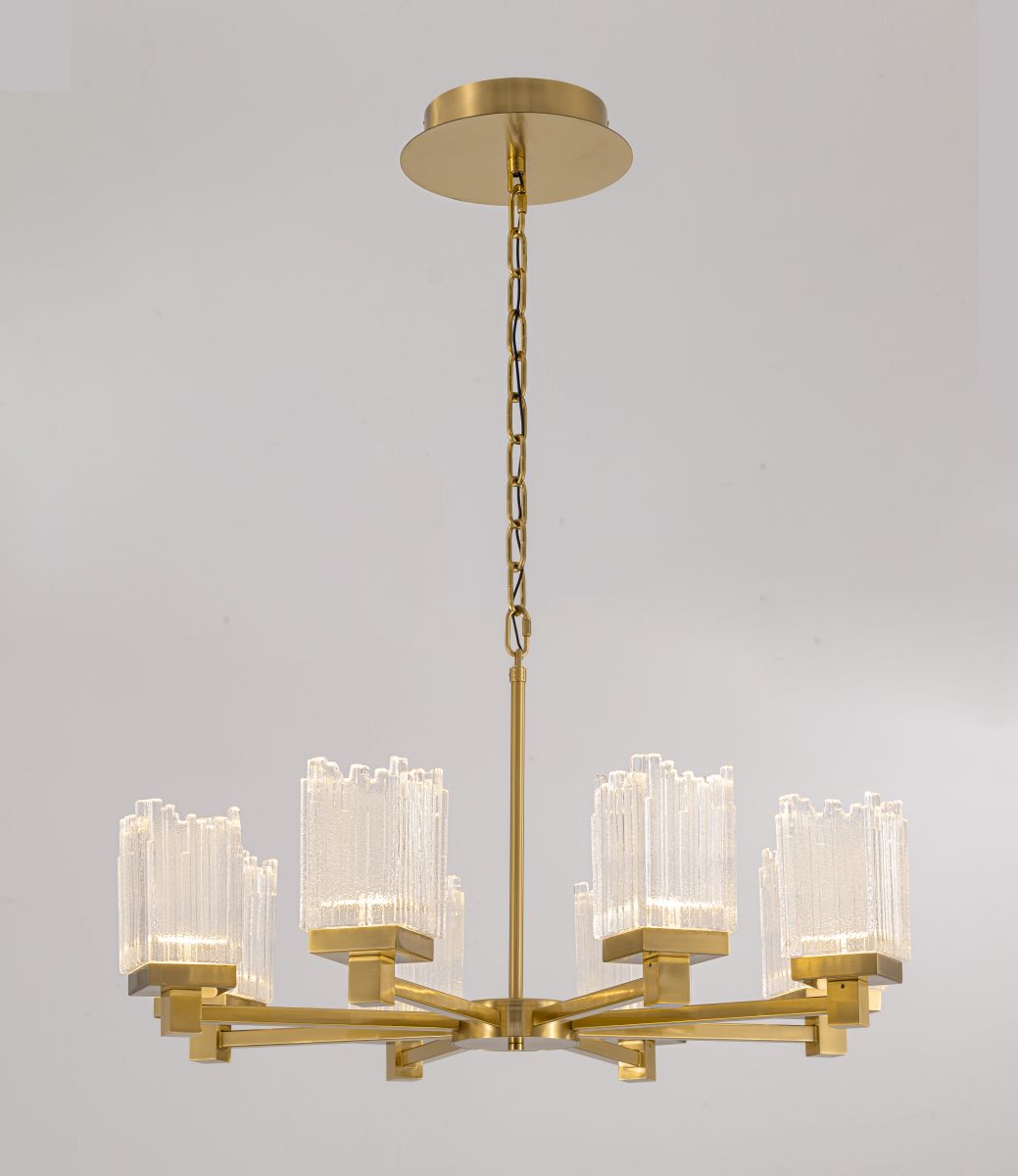 Подвесная люстра Delight Collection MD25020403-8A2 Satin gold в Санкт-Петербурге