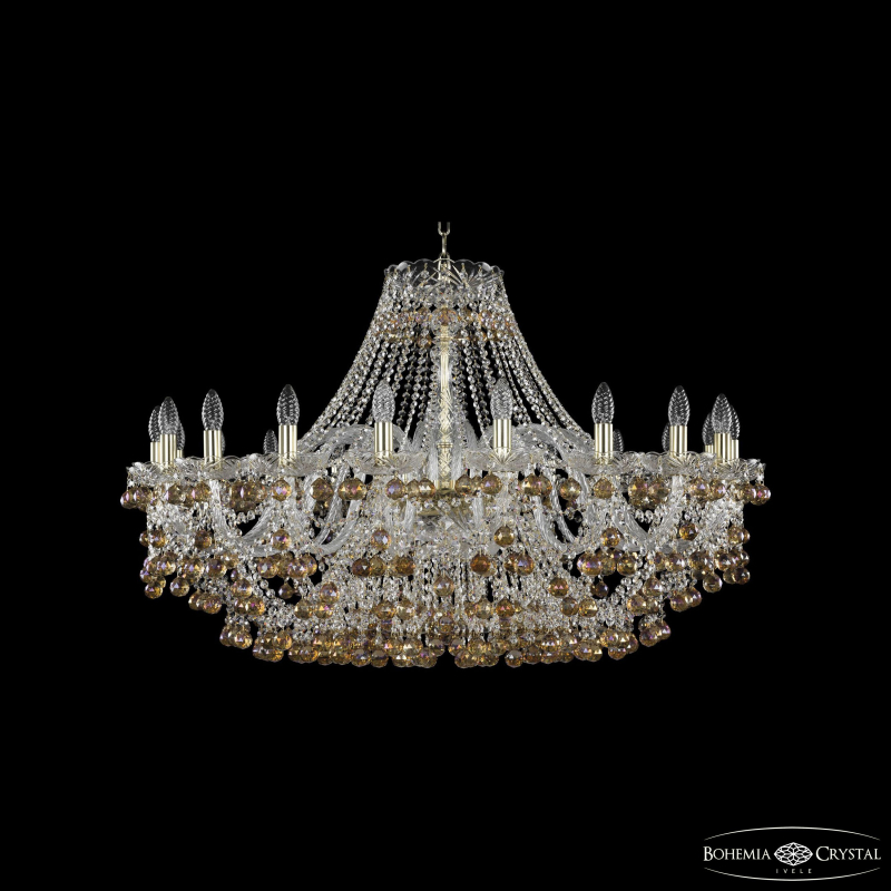 Подвесная люстра Bohemia Ivele Crystal 1409/20/400 G K777 в Санкт-Петербурге