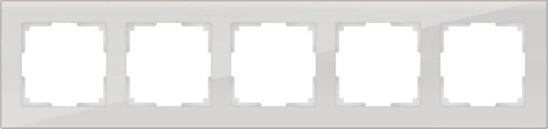 Рамка Werkel Favorit на 5 постов дымчатый WL01-Frame-05 4690389061349 в #REGION_NAME_DECLINE_PP#