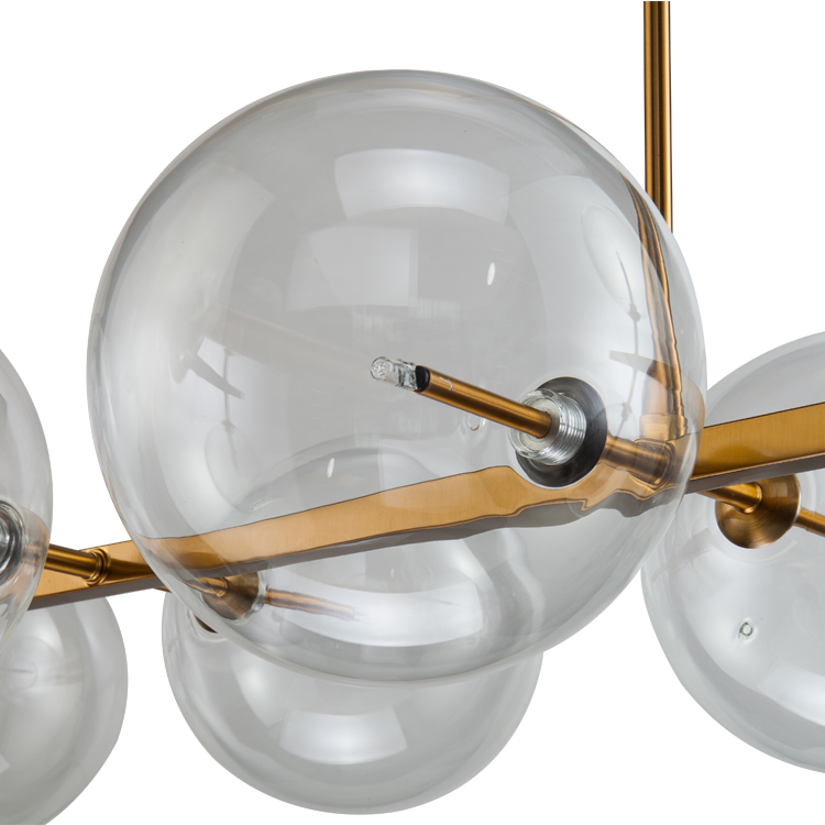 Подвесная люстра Delight Collection Globe Mobile KG0965P-10L brass в Санкт-Петербурге