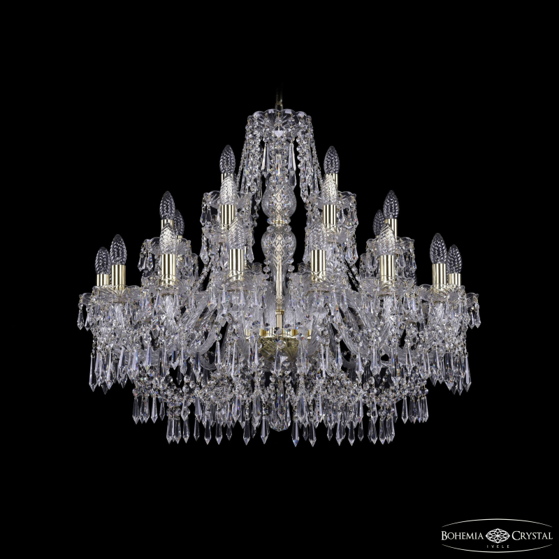 Подвесная люстра Bohemia Ivele Crystal 1403/16+8+4/300 G в Санкт-Петербурге