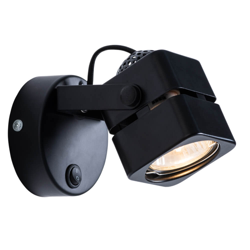 Спот Arte Lamp Misam A1315AP-1BK в #REGION_NAME_DECLINE_PP#