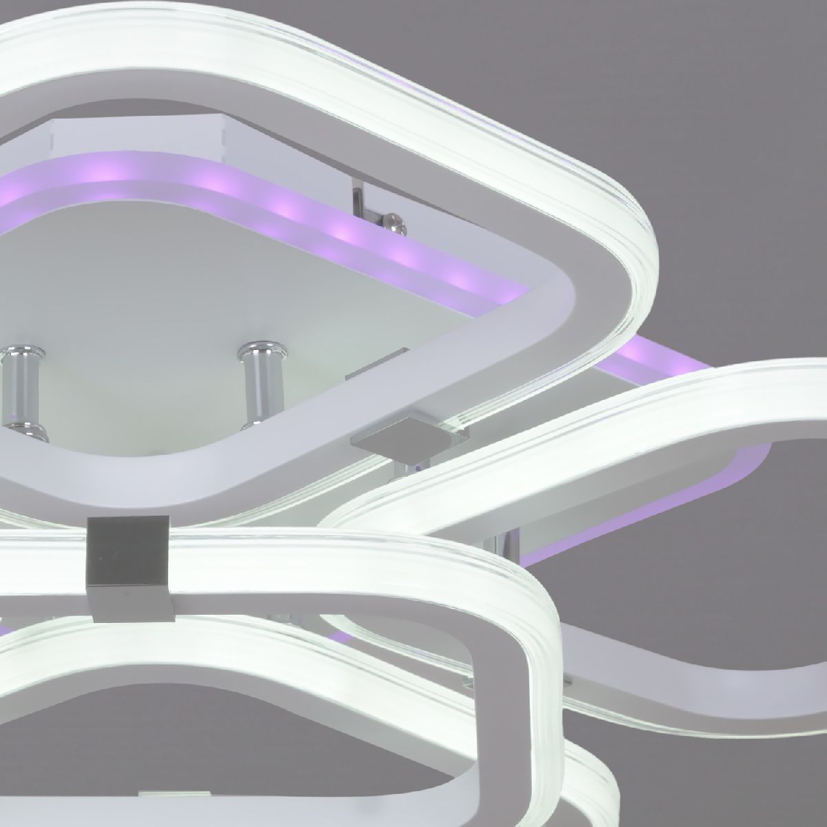 Потолочная люстра Reluce 06321-3.3-05 WH+CR (RGB) в #REGION_NAME_DECLINE_PP#