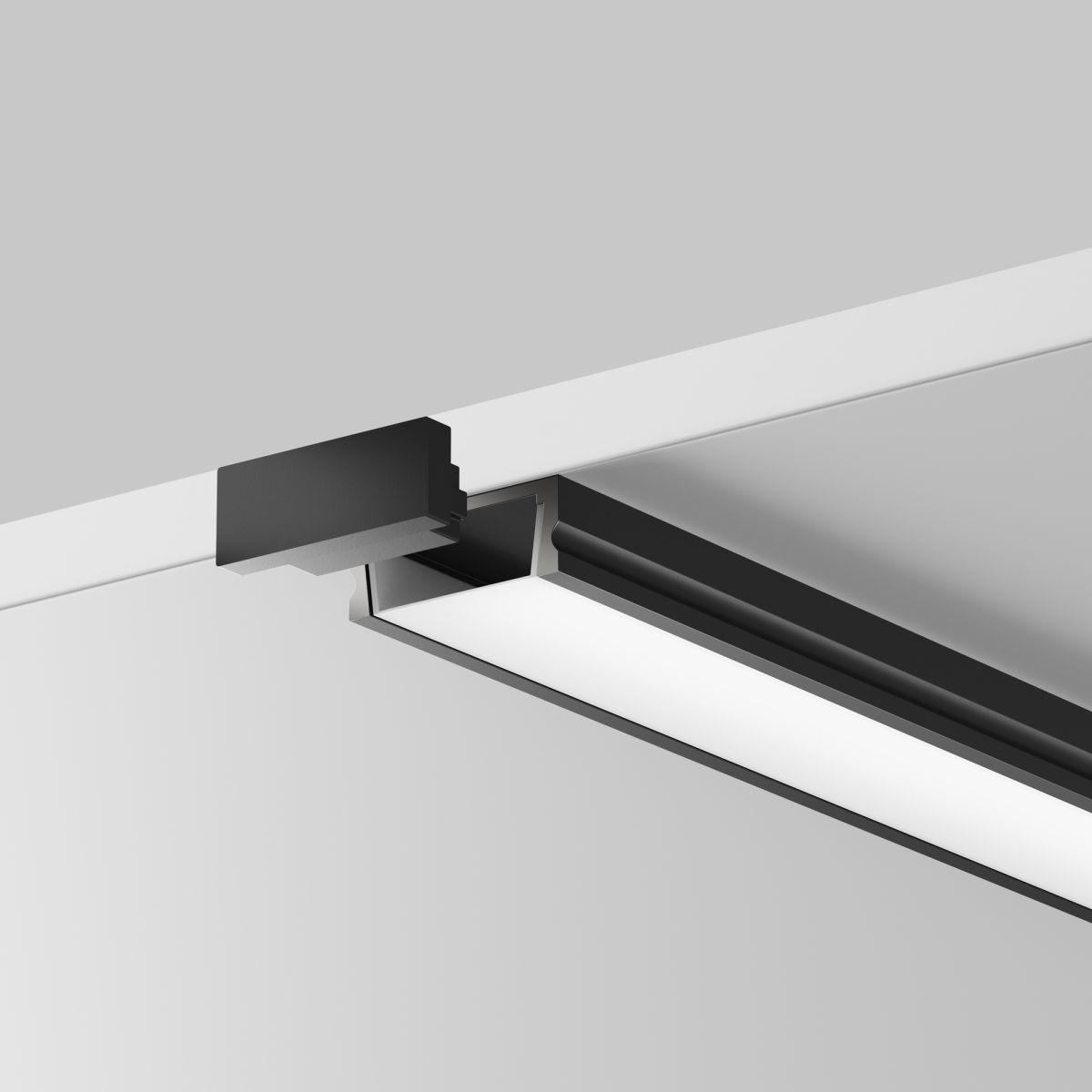 Алюминиевый профиль накладной 15x6 Maytoni Led Strip ALM-001-B-2M 631003 в Санкт-Петербурге