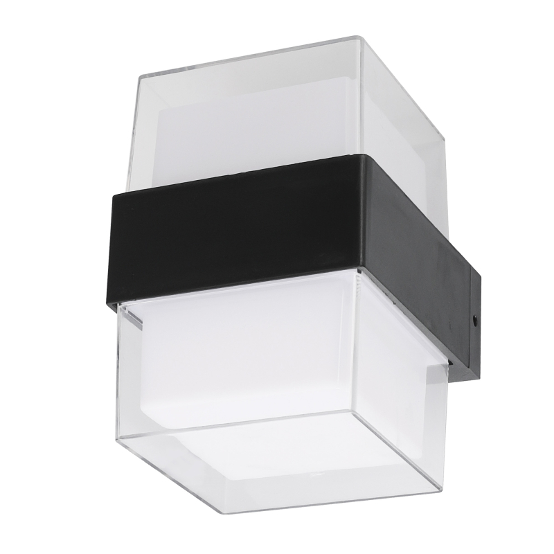 Уличный настенный светильник Uniel ULU-P26B-2x5W/4000K IP65 BLACK UL-00010518 в Санкт-Петербурге