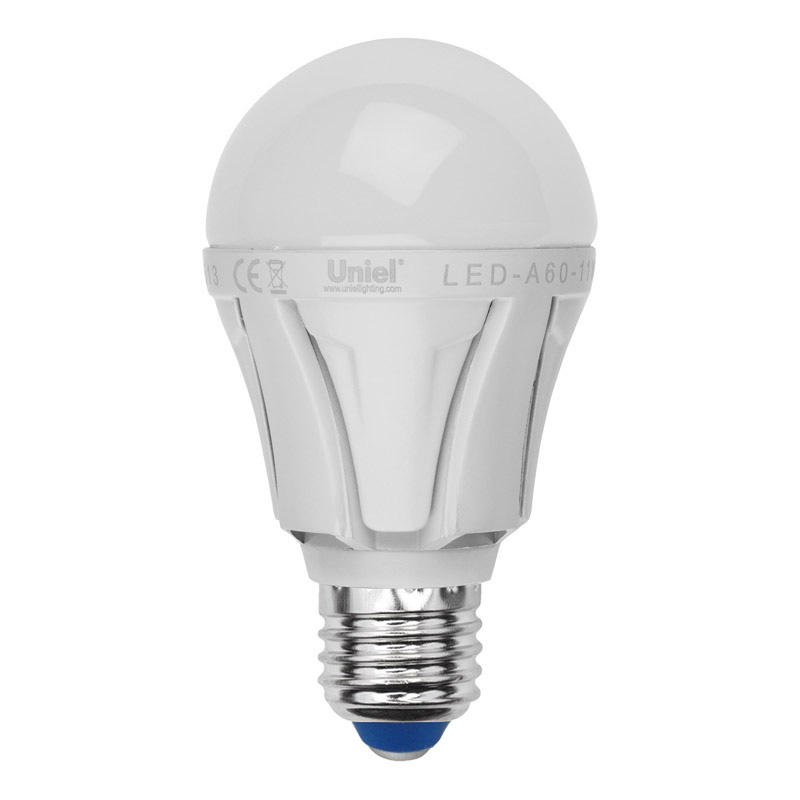 Лампа светодиодная диммируемая (UL-00000687) Uniel E27 11W 3000K матовая LED-A60-11W/WW/E27/FR/DIM в Санкт-Петербурге