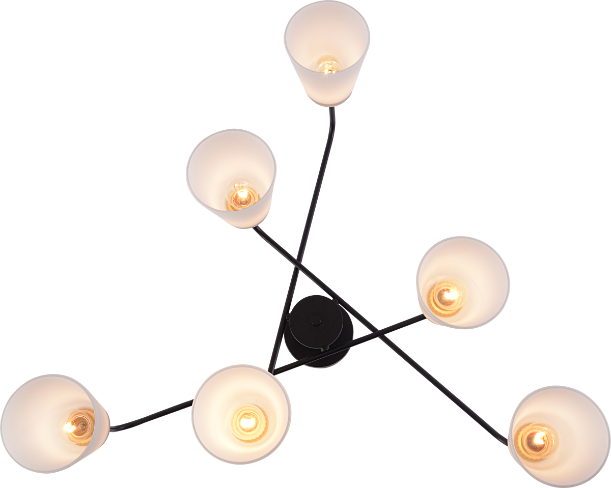 Люстра на штанге Rivoli Jodie 9190-306 Б0070153 в #REGION_NAME_DECLINE_PP#