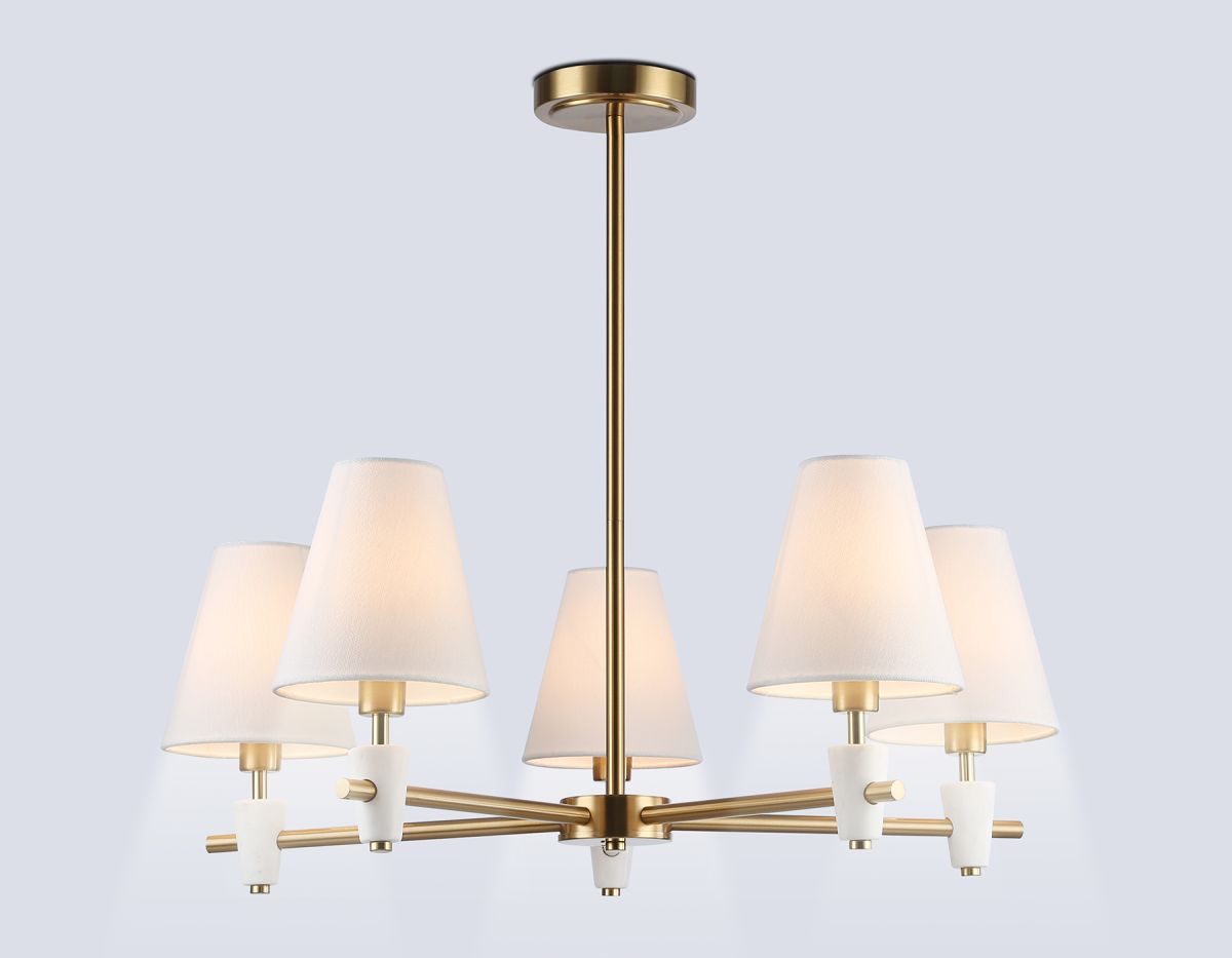 Люстра на штанге Ambrella Light High Light Ceramo Classic LH75044 в #REGION_NAME_DECLINE_PP#