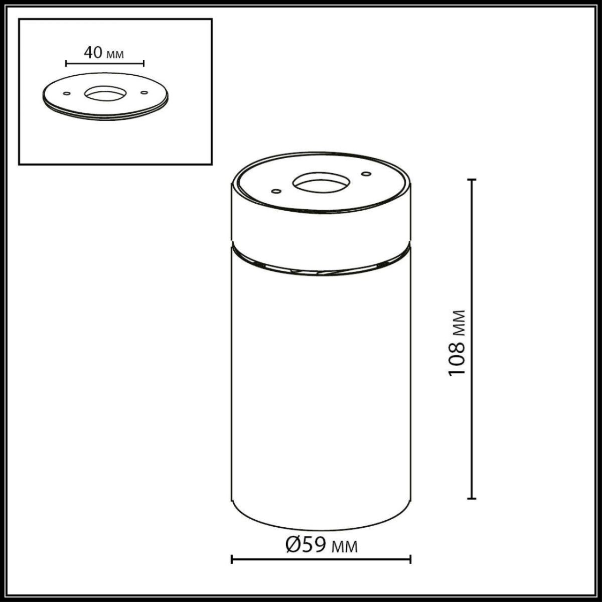 Спот Odeon Light Hightech Turno 7133/7CL в #REGION_NAME_DECLINE_PP#
