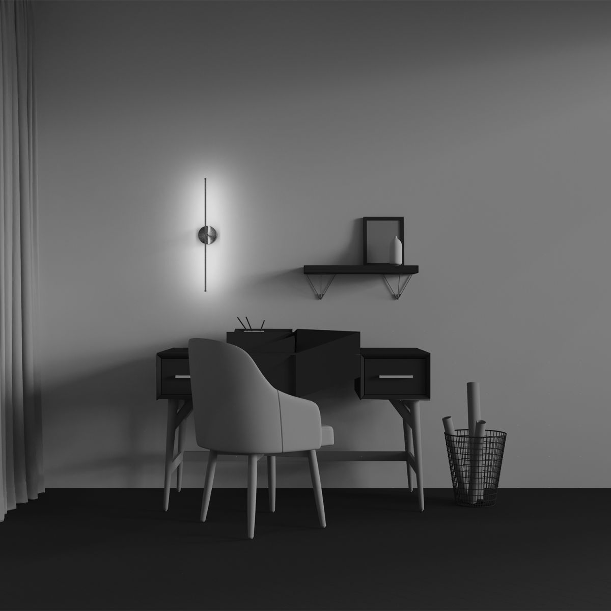 Настенный светильник Maytoni Elegant C084WL-L7BS2.7K-1 в #REGION_NAME_DECLINE_PP#