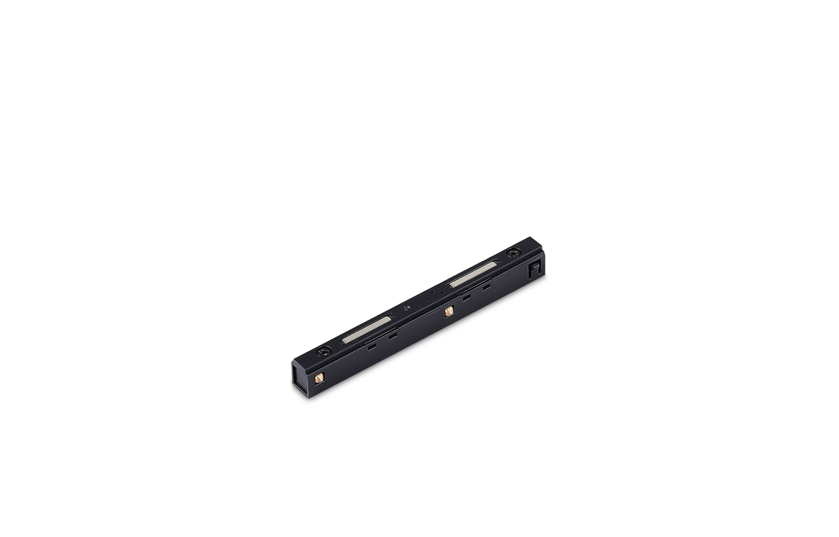 Токопроводящий прямой соединитель для шинопровода Donolux Slim Line Connector 180 DLS B в Санкт-Петербурге