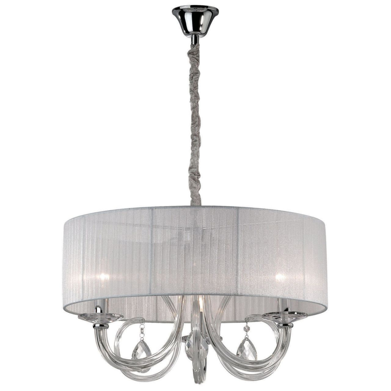 Подвесная люстра Ideal Lux Swan SP3 Bianco 035840 в Санкт-Петербурге