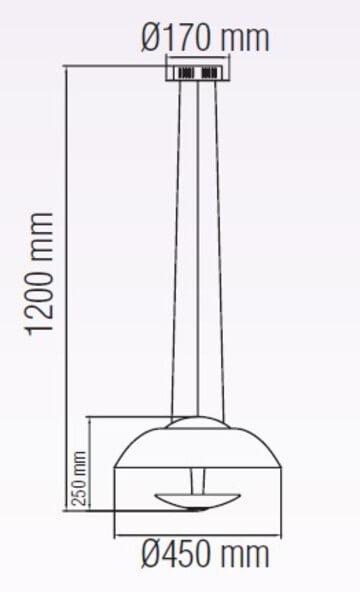 Подвесной светодиодный светильник Horoz Sembol черный 020-006-0012 HRZ00002175 в Санкт-Петербурге