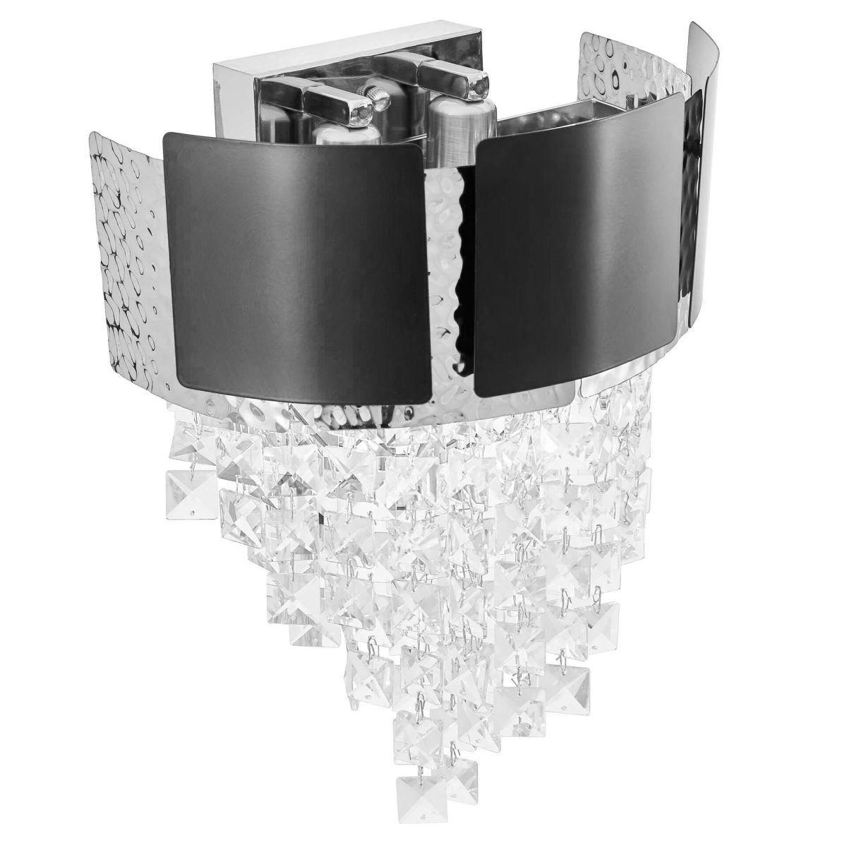 Настенный светильник Lumina Deco LDW 7045-2 BK+CHR в Санкт-Петербурге