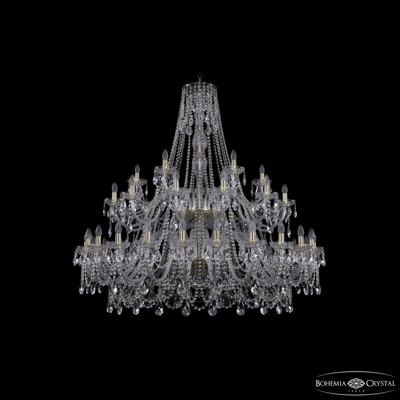 Подвесная люстра Bohemia Ivele Crystal 1411/24+12+6/530/2d G в Санкт-Петербурге
