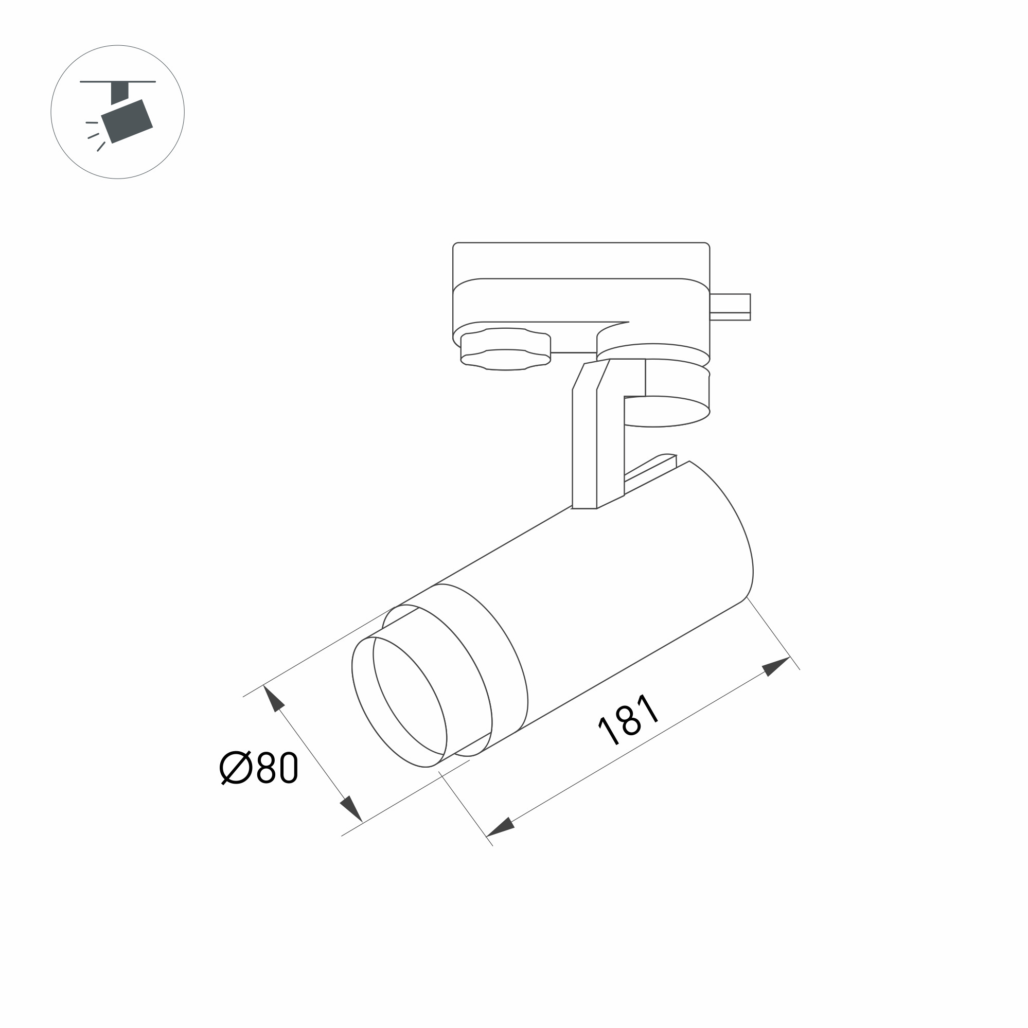 Трековый светильник Arlight LGD-GELIOS-TUNE-4TR-R80-20W Day4000-MIX (BK, 20-60 deg) 039156 в Санкт-Петербурге