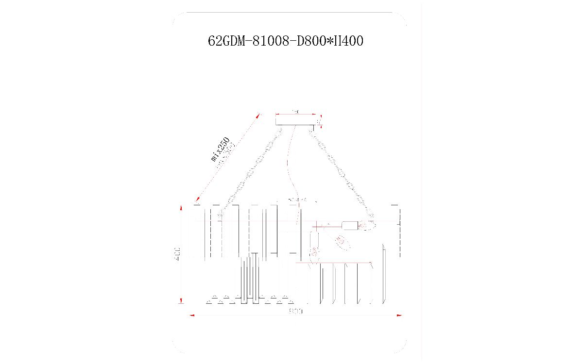 Подвесная люстра Garda Decor 62GDM-81008-800 в Санкт-Петербурге