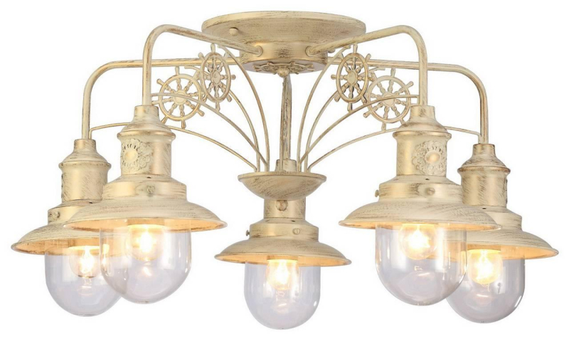 Потолочная люстра Arte Lamp Sailor A4524PL-5WG в Санкт-Петербурге