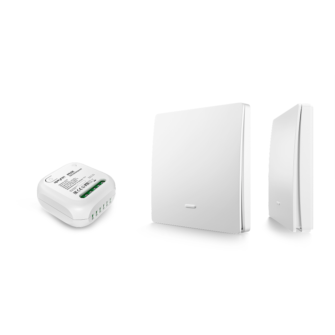 Реле с кинетическими выключателями, IP44, Wi-Fi 2,4 ГГц, Smart, 2выкл., 1 реле. бел. Apeyron 04-74 в Санкт-Петербурге
