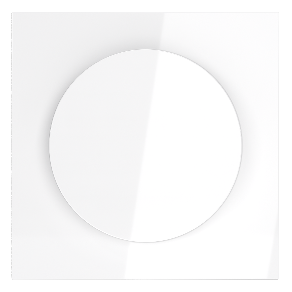 Накладка для светорегулятора поворотно-нажимного Voltum S70 (белый глянцевый) VLS002001 в #REGION_NAME_DECLINE_PP#