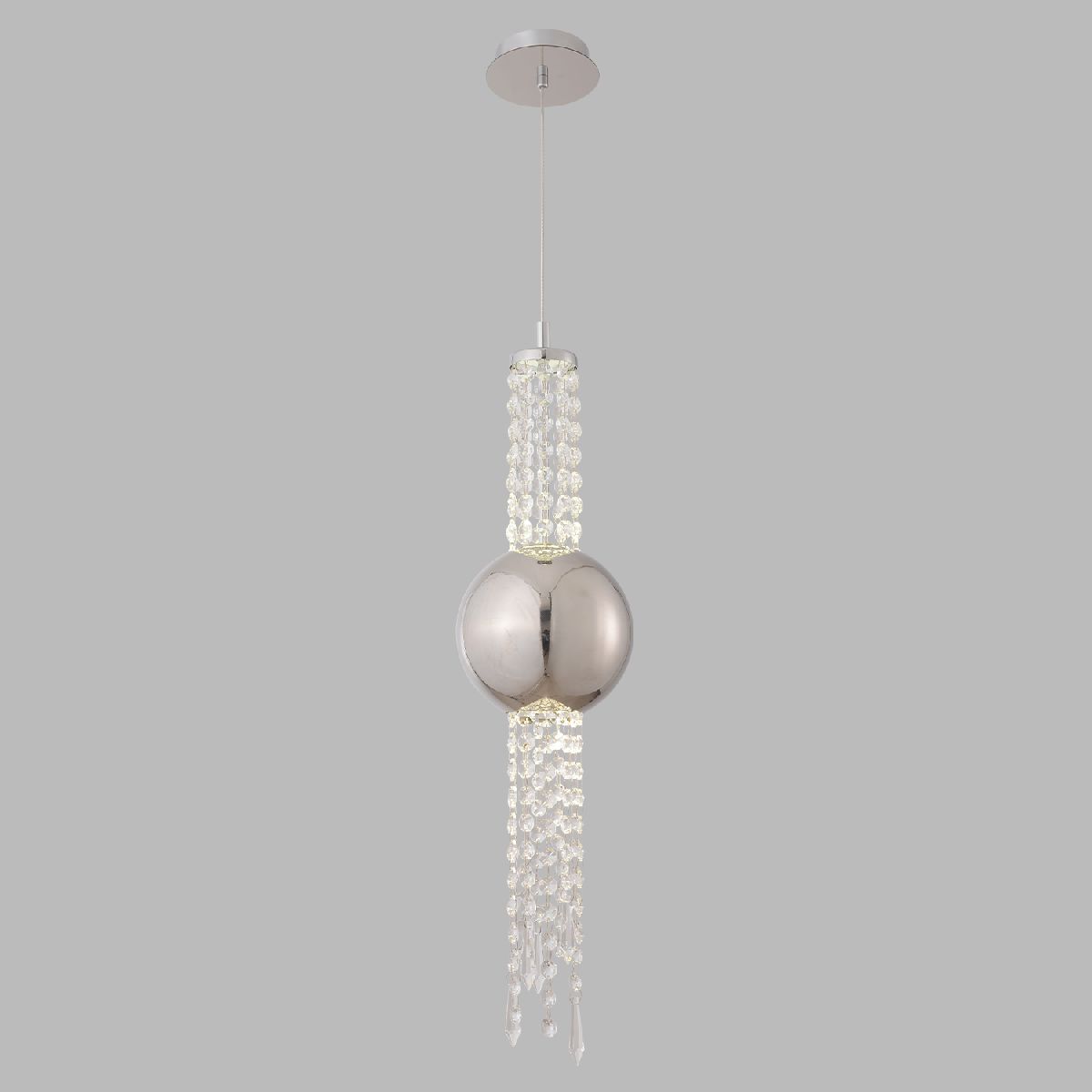 Подвесной светильник Crystal Lux NAVAJO SP3W LED CHROME в Санкт-Петербурге