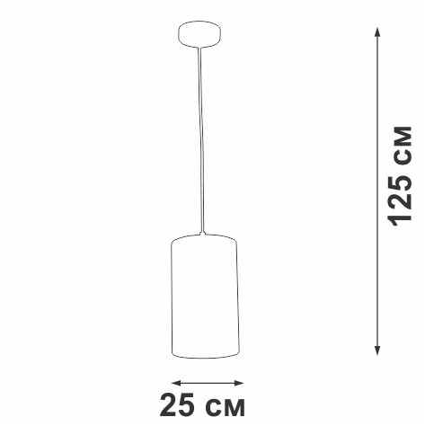 Подвесной светильник Vitaluce V2895-0/1S в Санкт-Петербурге