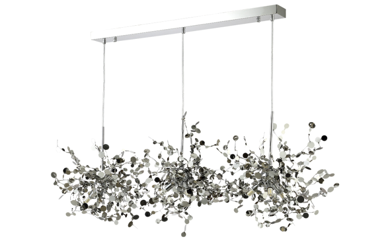 Подвесной светильник Crystal Lux GARDEN SP3х3 L1200 CHROME в Санкт-Петербурге