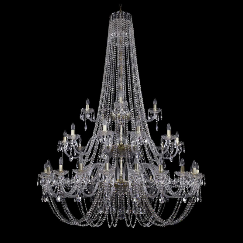 Подвесная люстра Bohemia Ivele 1406/20+10+5/530/h-204/3d/G в Санкт-Петербурге