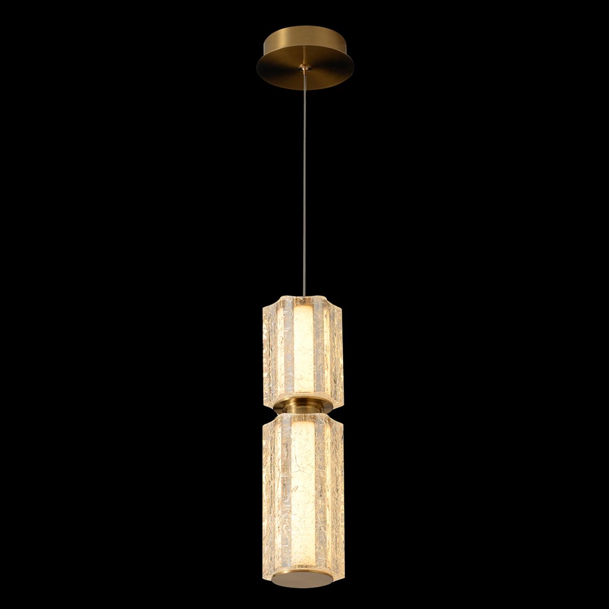 Подвесной светильник Crystal Lux ANTIQUE SP23W LED BRASS в Санкт-Петербурге