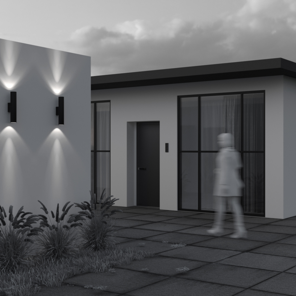 Уличный настенный светильник Maytoni Shim O514WL-L30B3K1 в #REGION_NAME_DECLINE_PP#