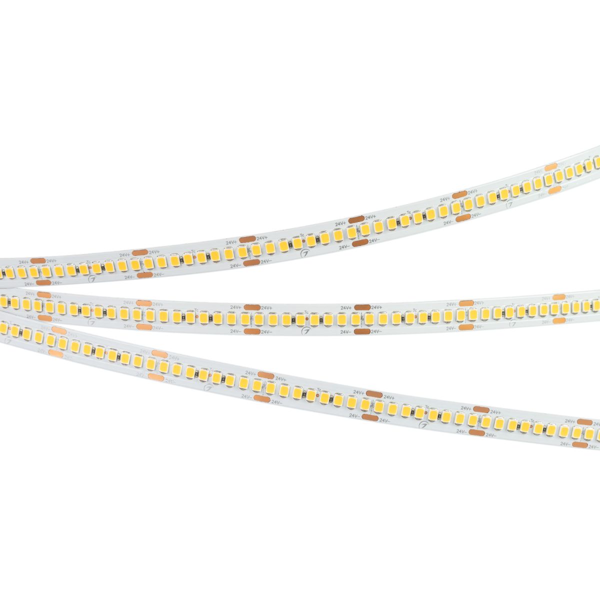 Светодиодная лента Arlight RT-A240-10mm 24V Warm2700 (22 W/m, IP20, 5m) (высок.эфф.150 лм/Вт) 038746(1) в Санкт-Петербурге