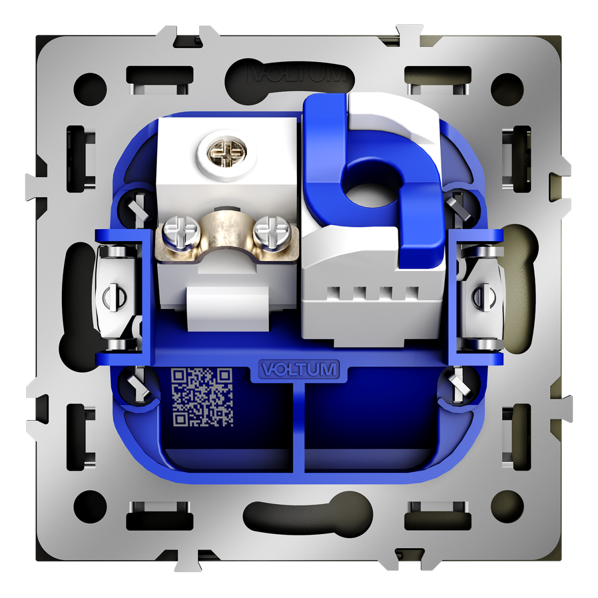 Розетка телевизионная встраиваемая Voltum S70 TV+RJ45 кат. 6, (шелк) VLS060704 в Санкт-Петербурге
