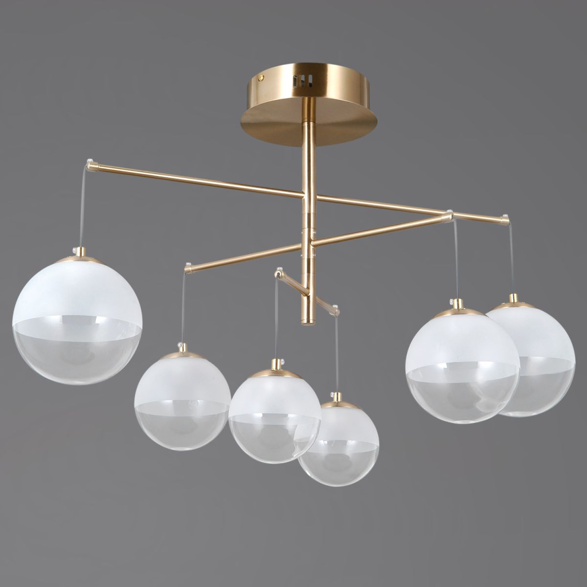 Люстра на штанге Illumico IL4381-30WSQ-25HB ELITE в Санкт-Петербурге