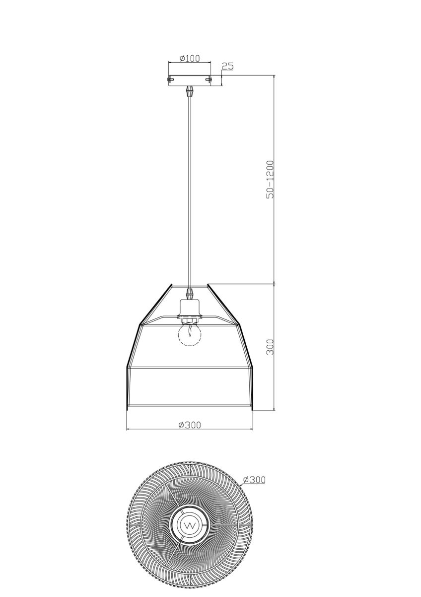 Подвесной светильник Freya Mesh FR5334PL-01W в Санкт-Петербурге