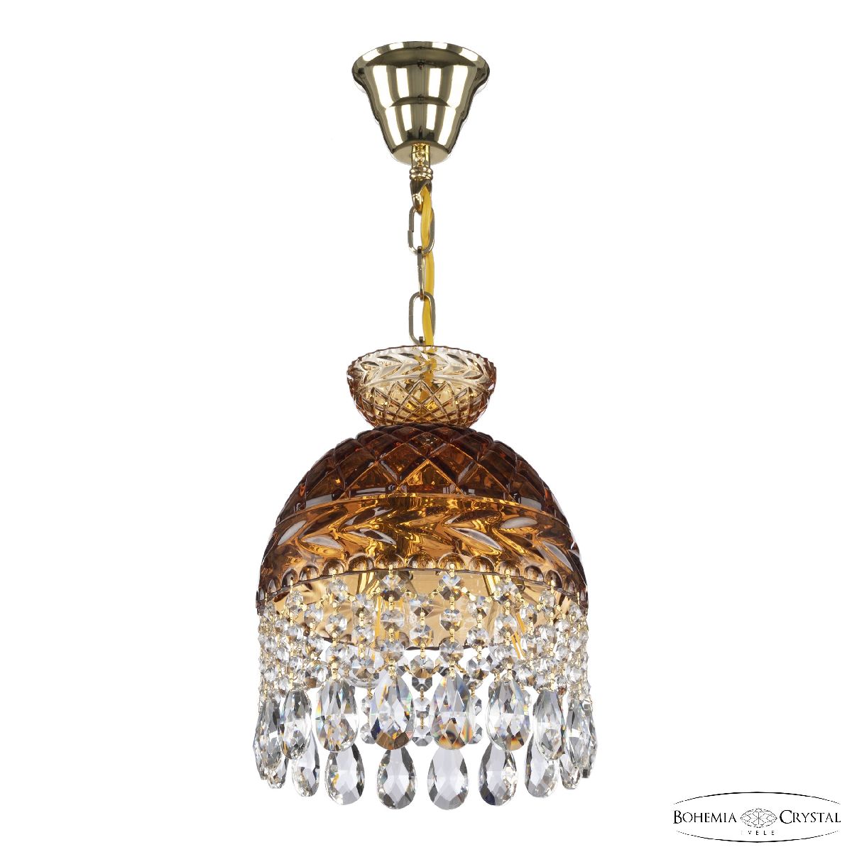 Подвесной светильник Bohemia Ivele Crystal 5478/22 G Amber/M-1F в Санкт-Петербурге