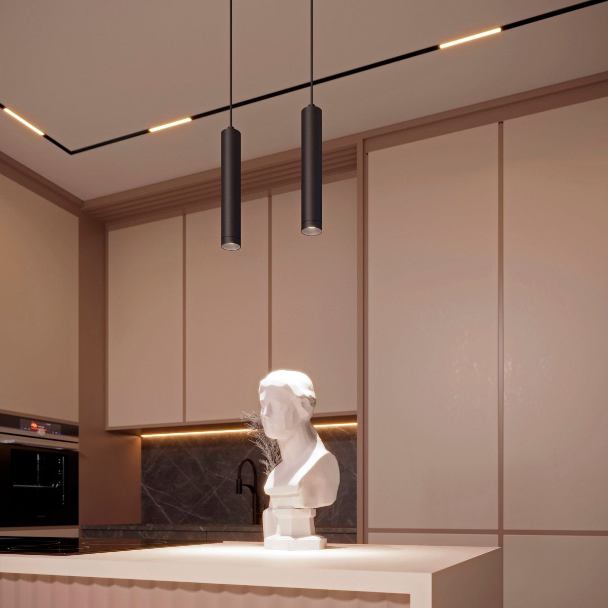 Трековый магнитный светильник Arlight MAG-ORIENT-FLAT-L465-16W Day4000 (BK, 100 deg, 48V, DALI) 033613(1) в Санкт-Петербурге