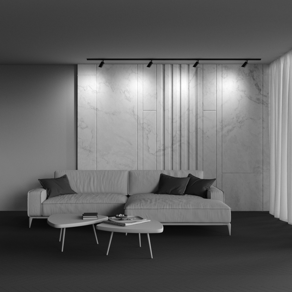 Трековый светильник Maytoni Technical Lipari TR087-1-GU10-B в Санкт-Петербурге