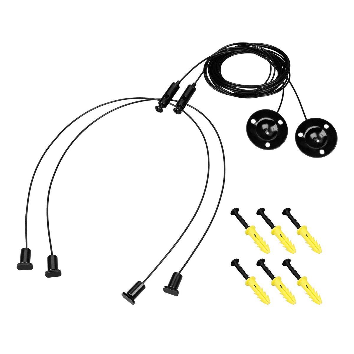 Подвес Arlight LINE-6070 2x2m Set BLACK (Pad 9x2mm) 056257 в Санкт-Петербурге