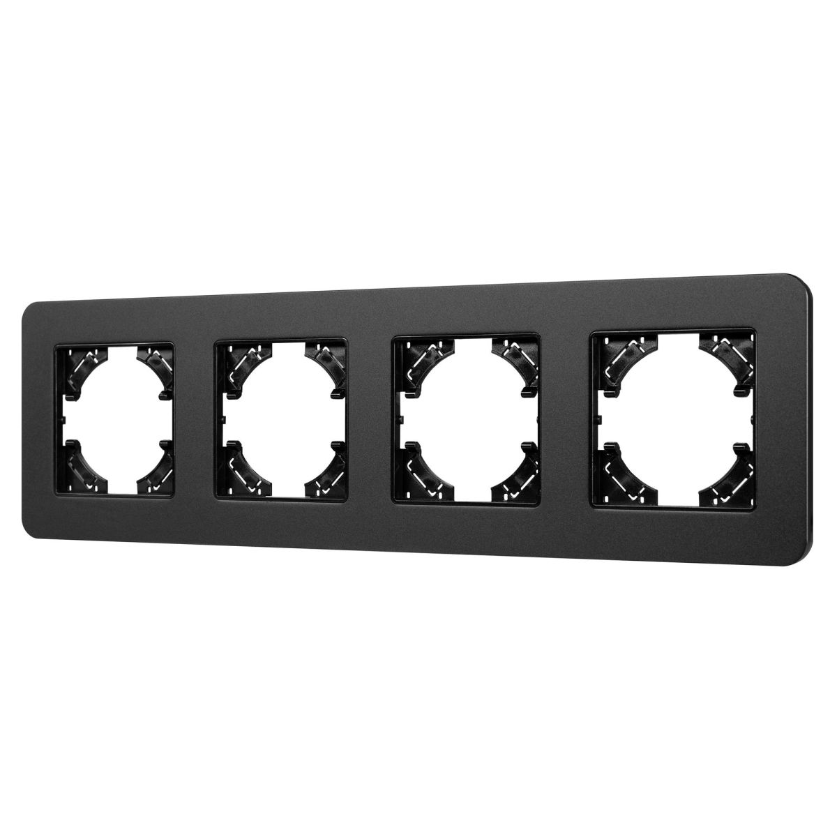 Рамка на 4 поста алюминиевая Arlight FRM-AKIRY-SFAL-4-BK 049744 в Санкт-Петербурге