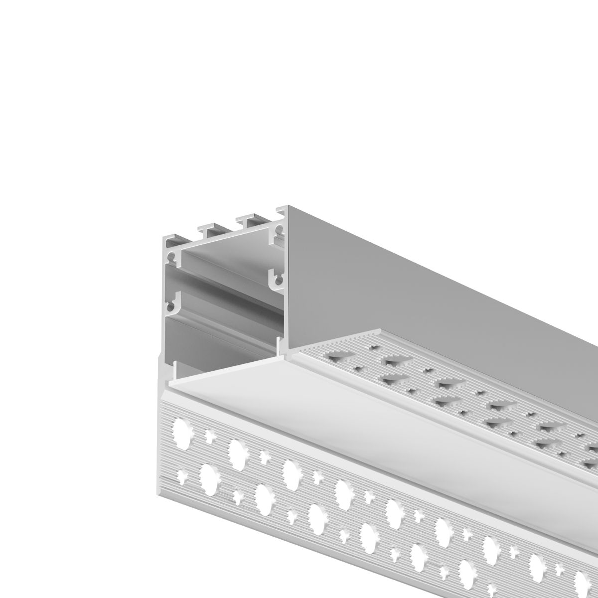 Алюминиевый профиль встраиваемый скрытого монтажа 59x59 Maytoni Led Strip ALM-5959-S-2M 636014 в Санкт-Петербурге
