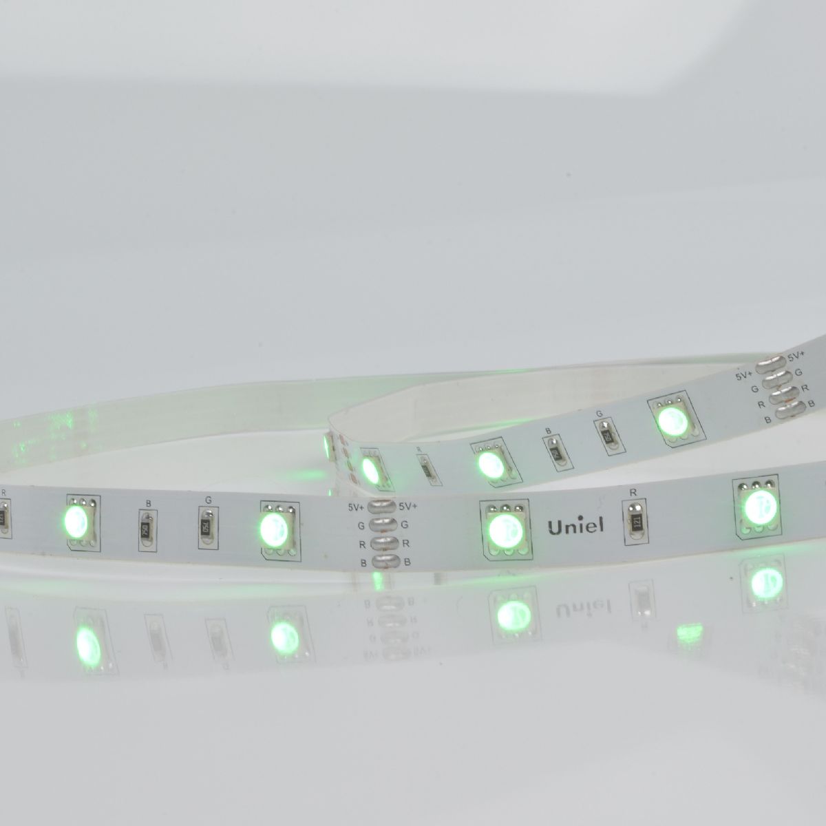 Светодиодная лента Uniel ULS-U12 3M/RGB/1.5M/USB/RC IP20 RUA02C24 блистер UL-00007534 в Санкт-Петербурге