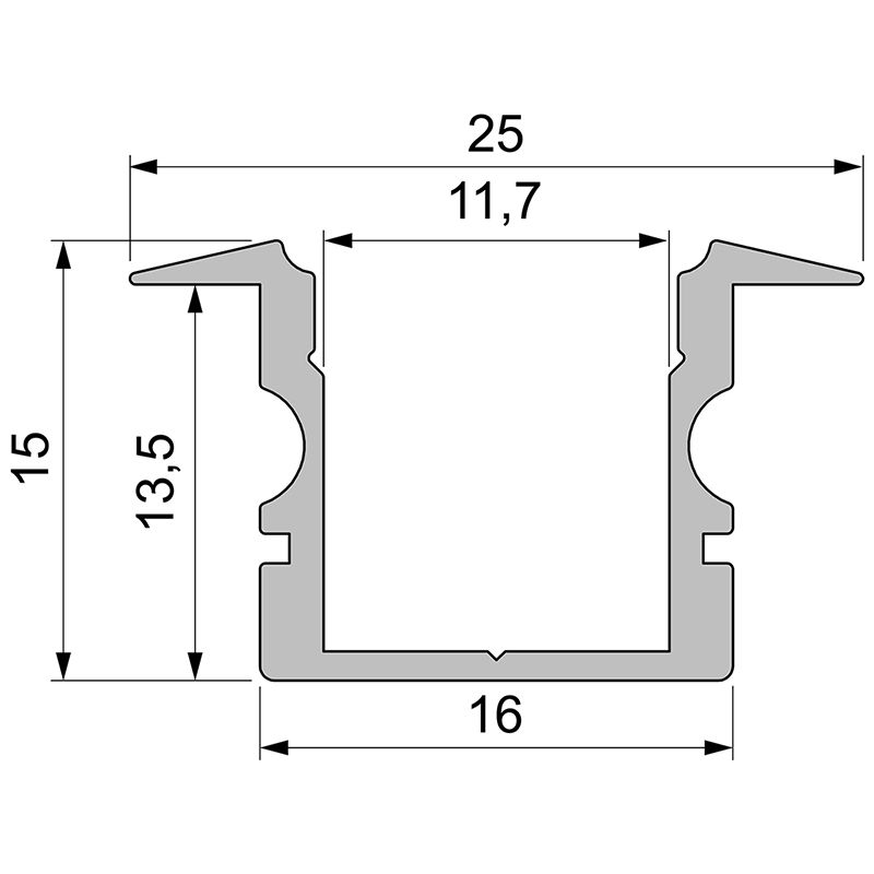 Профиль Deko-Light ET-02-10 975129 в Санкт-Петербурге